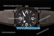 Bell & Ross BR 01-92 Swiss ETA 2824 Automatic Movement Full Black with PVD Case and White Markers
