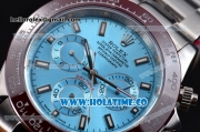 Rolex Daytona Asia 2813 Automatic Steel Case/Bracelet with Blue Dial and Stick Markers