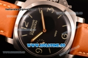 Panerai Luminor 1950 PAM127 E Swiss ETA 6497 Manual Winding Steel Case with Black Dial and Stick/Arabic Numeral Markers (ZF)