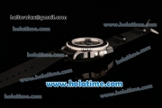 Rolex Submariner Stealth Swiss ETA 2836 Automatic Steel Case with Black Dial and Black Nylon Strap