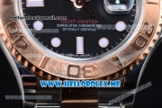 Rolex Yacht-Master 40 Clone Rolex 3135 Automatic Two Tone Case/Bracelet with Black Dial (BP)