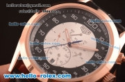 Tag Heuer Mikrograph Asia Automatic Rose Gold Case with Black/White Dial