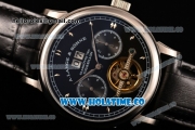 A.Lange&Sohne Tourbilon Pour Le Merite Asia Automatic Steel Case with Black Dial and Silver Markers