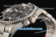 Rolex Blaken Submariner Asia 2813 Automatic Steel Case with Black Dial and Whtie Stick/Arabic Numeral Markers