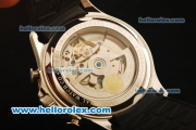 IWC Portugieser Yacht Club Automatic Movement Steel Case with Black Dial and Silver Numeral Markers