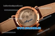 Breguet Classique Complications Asia Automatic Rose Gold Case with Silver Dial and Brown Leather Strap