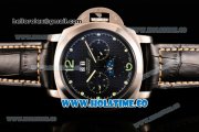 Panerai PAM 597 Luminor Vintage Moon Phase Asia Automatic Steel Case with Black Dial and Dot Markers Panerai PAM 597 Luminor Vintage Moon Phase Asia Automatic Steel Case with Black Dial and Dot Markers