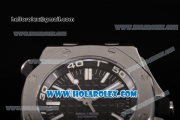 Audemars Piguet Royal Oak Offshore Diver Clone AP Calibre 3120 Automatic Steel Case with Black Dial Red Rubber Strap and White Stick Markers (EF)