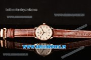 Longines Master Swiss ETA 2824 Automatic Steel Case with Rose Gold Bezel and White Dial