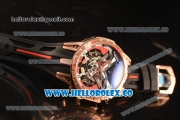 Roger Dubuis Excalibur One-Off Double Tourbillon Black PVD Case Perfect Clone With Miyota 6T51