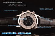 Tag Heuer Mikrograph Asia Automatic Steel Case with White/Black Dial