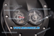 Richard Mille RM053 Miyota 9015 Automatic PVD Case with Skeleton Dial and Black Rubber Strap