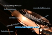 Rolex Daytona II Asia 3836 Automatic Rose Gold Case with Black Bezel and Coffee Dial