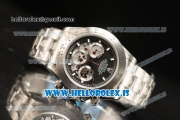 Rolex Daytona OS20 Chronograph Quartz Black Dial All Steel