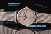 IWC Portofino Swiss ETA 2892 Automatic Steel Case with Silver Stick Markers and White Dial