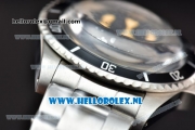 Rolex Submariner Comex Asia 2813 Automatic Steel Case with Black Dial Orange Dots Markers and Steel Bracelet