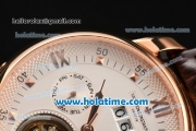 Vacheron Constantin Malte Asia Automatic Rose Gold Case with White Dial and Roman Numeral Markers