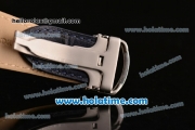 Cartier Tank MC Miyota 8245 Automatic Steel Case with White Dial and Black Roman Numeral Markers