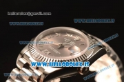 Rolex Datejust 31 Steel 2836 Auto With Steel Bracelet Grey Dial Roman Diamond