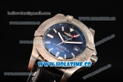 Breitling Avenger II Seawolf Asia 2813 Automatic Steel Case with Black Dial and Silver Stick Markers