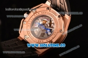 Audemars Piguet Royal Oak Offshore Clone AP Calibre 3126 Automatic Rose Gold with Arabic Numeral Markers and Black Dial (EF)