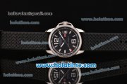 Chopard Mille Miglia Gran Turismo XL Miyota OS2035 Quartz Steel Case with Black Dial and Diamond Bezel Chopard Mille Miglia Gran Turismo XL Miyota OS2035 Quartz Steel Case with Black Dial and Diamond Bezel