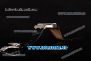 Audemars Piguet Royal Oak 41MM Miyota 9015 Automatic Steel Case with Diamonds Bezel Black Dial and Stick Markers (EF)