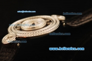 Chopard Happy Diamonds Swiss ETA Quartz Movement with MOP Dial and Steel Case with Diamond