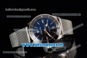 Breitling SuperOcean Heritage Swiss ETA 2824 Automatic Steel Case Blue Dial With Stick Markers Steel Bracelet (JH)