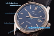 IWC Ingenieur Vintage Swiss ETA 2892 Automatic Steel Case with Stick Markers and Blue Dial