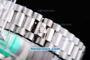 Rolex Datejust Oyster Perpetual Automatic Movement with Diamond Bezel,Diamond Dial and Blue Roman Marking