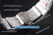 Cartier Ballon Bleu De Large Asia 2813 Automatic Stainless Steel Case/Bracelet with Black Dial and Roman Numeral Markers