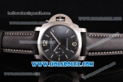 Panerai PAM 535 Luminor 1950 3 Days GMT Asia Automatic Steel Case with Black Dial and Green Stick/Arabic Numeral Markers