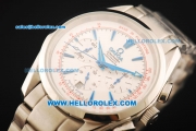 Omega Seamaster Automatic Movement Full Steel with White Dial-Olympic Edition