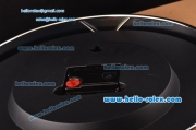 Ferrari Granturismo Quartz Stainless Steel Case with Black Dial Wall Clock