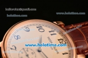 Patek Philippe Calatrava 2813 Automatic Rose Gold Case with Beige Dial and Arabic Numeral Markers