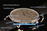 Patek Philippe Calatrava Miyota OS2035 Quartz Steel Case with Grey Dial and Stick Markers