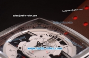 TAG Heuer Monaco Mikrograph Chronograph Miyota Quartz Movement Steel Case with Black Leather Strap