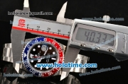 Rolex GMT-Master II Automatic Movement ETA Coating Case with White Markers and Ceramic Bezel