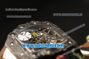 Richard Mille RM35-02 Carbon Fiber With Miyota 9015 Movement 1:1 Clone Camouflage Rubber