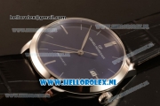 Girard Perregaux 1966 Cadran Bleu 9015 Auto Steel Case with Blue Dial and Blue Leather Strap