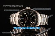 Omega Seamaster Planet Ocean Clone 8500 Automatic Full Steel with Black Dial and Stick Markers - 1:1 Original