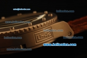 U-Boat Italo Fontana Swiss ETA 6497 Manual Winding Titanium Case with White Dial and Brwon Leather Strap-1:1 Original