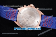Tag Heuer Formula 1 Miyota Quartz Rose Gold Case with Stick Markers Blue Dial and Blue Nylon Strap