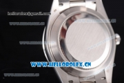 Rolex Day Date II Clone Rolex 3255 Automatic Stainless Steel Case/Bracelet with Stick Markers and Blue Dial (BP)