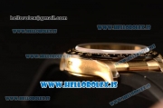Rolex Daytona Yellow Gold Rolex 4130 Auto Rubber Best Edition 1:1 Clone Black Dial 116518LN