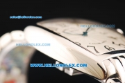 Franck Muller Casablanca Swiss ETA 2824 Automatic Movement Full Steel with White Dial and Black Arabic Numerals