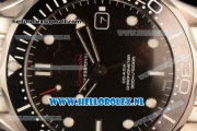 Omega Seamaster Diver 300 M Co-Axial 8215 Auto Steel Case with Black Dial and Steel Bracelet