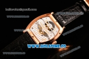 Vacheron Constantin Malte Tourbillon Power Reserve Swiss Tourbillon Manual Winding Rose Gold Case with Black Dial and Stick Markers