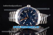 Omega Seamaster Planet Ocean 600m Co-axial GMT Clone Omega 8900 Automatic Stainless Steel Case/Bracelet with Blue Dial (KW) Omega Seamaster Planet Ocean 600m Co-axial GMT Clone Omega 8900 Automatic Stainless Steel Case/Bracelet with Blue Dial (KW)